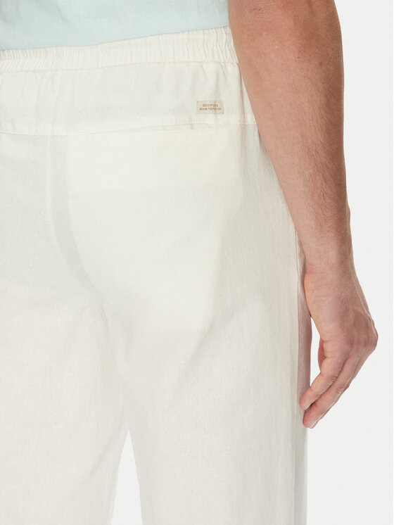 Blend Blend Stoffhose 20718408 Weiß Regular Fit
