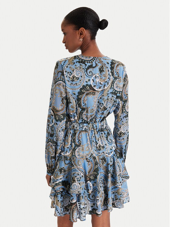 Guess Guess Kleid für den Alltag W5BK53 W2770 Blau Regular Fit