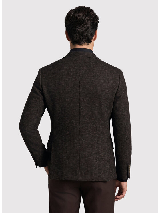 Pako Lorente Pako Lorente Marynarka P26WF-3X-013 Brązowy Slim Fit