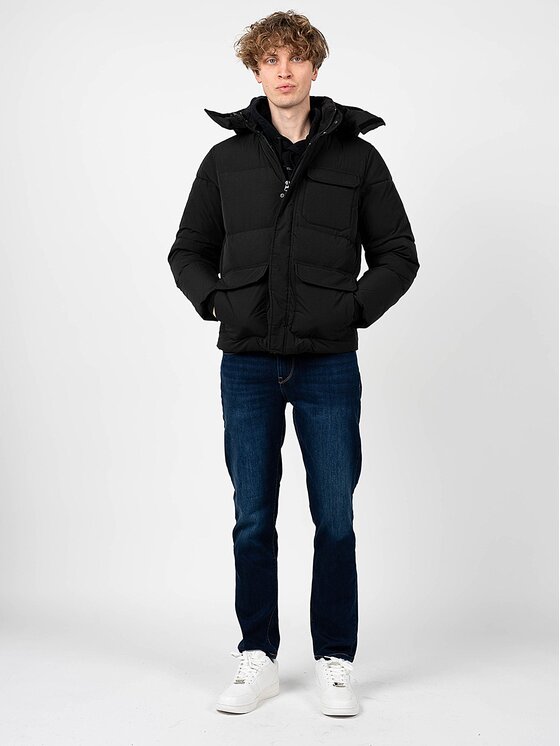 Pepe Jeans Pepe Jeans Giacca di transizione PM402611 | Jobs Nero Regular Fit
