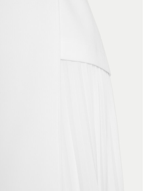 DKNY DKNY Sukienka koktajlowa DD4A1519 Écru Regular Fit