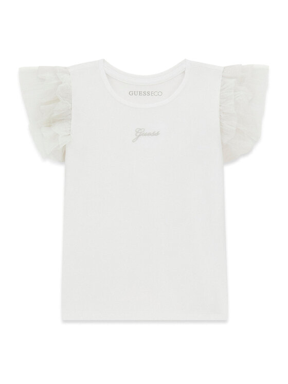 Guess Guess T-shirt K6GI19 K6YW4 Bianco Regular Fit