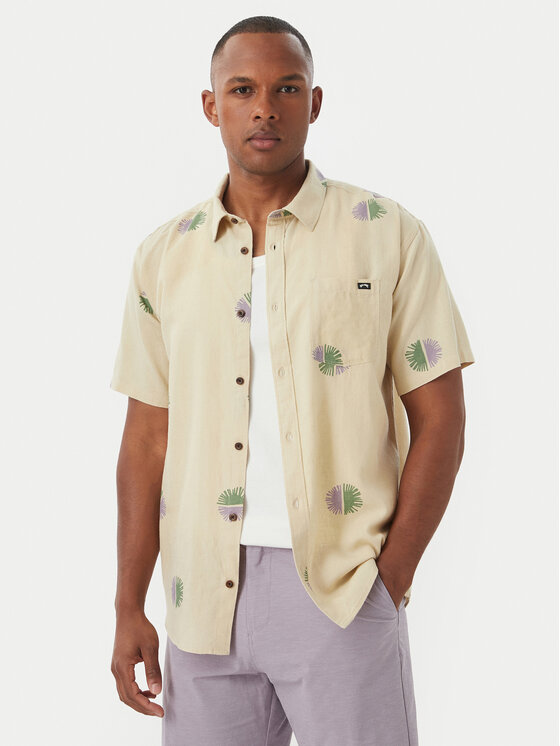 Billabong Billabong Hemd Cordoba 24A041510 Beige Regular Fit