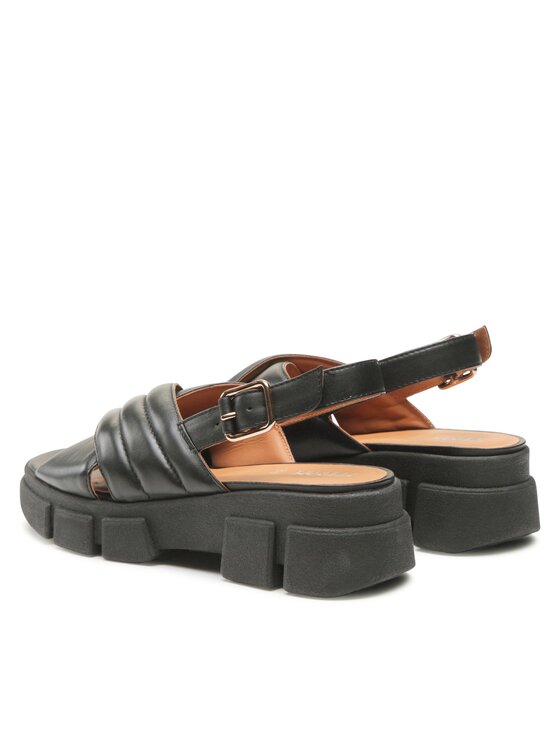 Geox Geox Sandały D Lisbona D35PSA00085C9999 Czarny