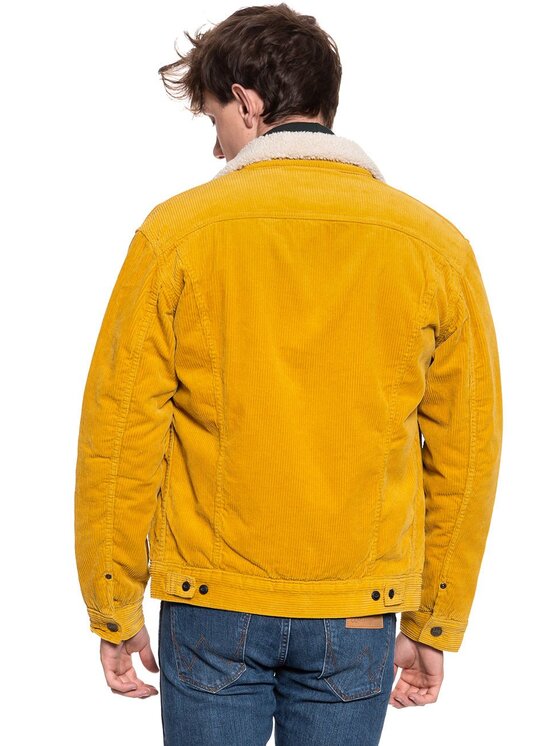 Lee Lee Giubbotto invernale SHERPA RIDER Giallo Regular Fit