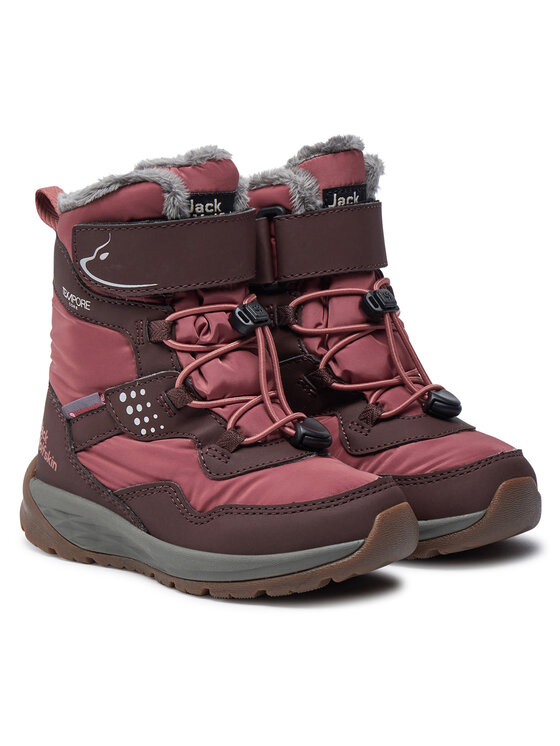 Jack Wolfskin Jack Wolfskin Škornji za sneg Polar Bear-G Texapore High Vc K A62143 Rjava