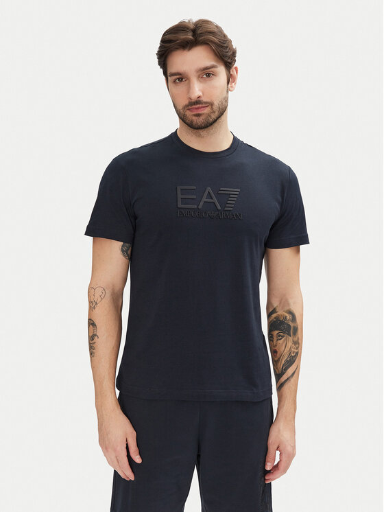 EA7 Emporio Armani Męski T-Shirt, rozmiar M, Granatowy, 7M000224 AF10375 UB102