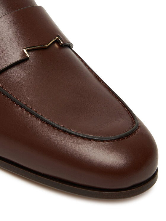 Max Mara Max Mara Nizki čevlji Regentmoc 2524526071600 Rjava