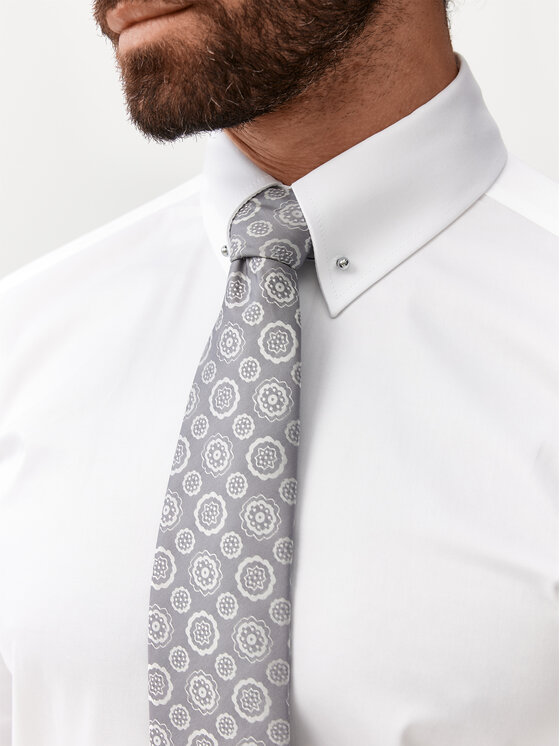 Evenemen Evenemen Koszula COMO PICCADILLY Biały Slim Fit