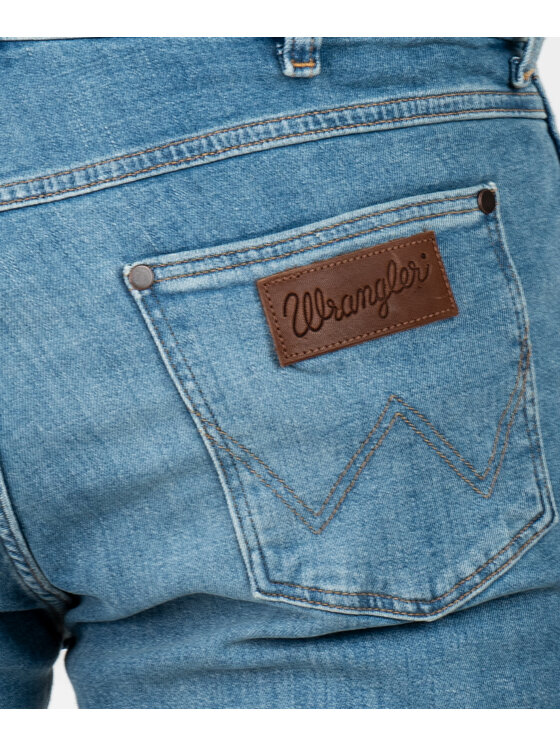 Wrangler Wrangler Jeansy W15QQO860 Niebieski Regular Fit