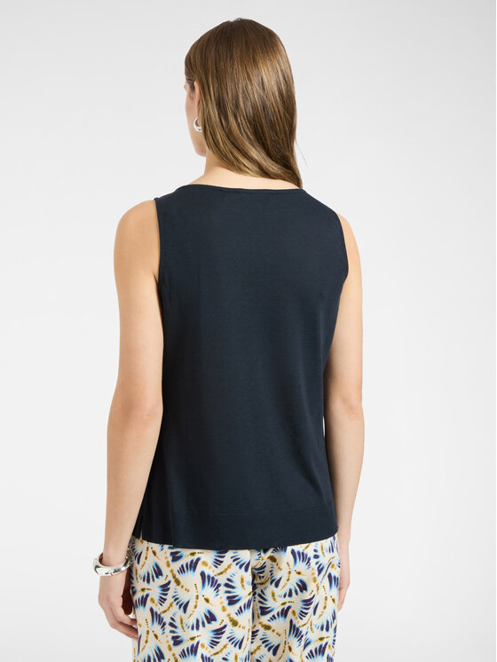 Elena Mirò Elena Mirò Top G095Z000616N034 Niebieski Regular Fit