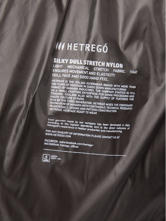 Hetregó Hetregó Geacă din puf Beatrix 8M692 22WD10 Negru Regular Fit