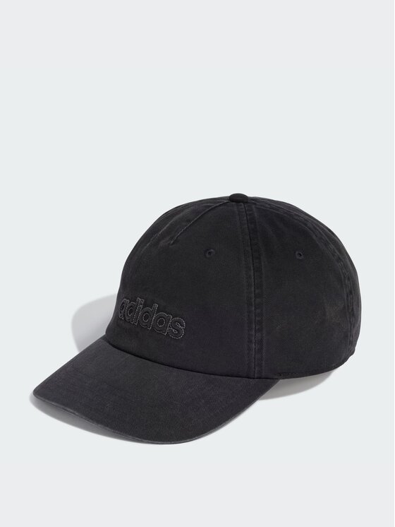 adidas adidas Czapka z daszkiem WASHED DAD CAP Czarny