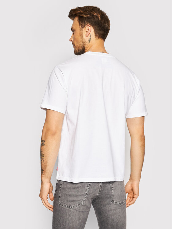 Levi's® Levi's® Tričko Red Tab™ Vintage A0637-0000 Biela Boxy Fit