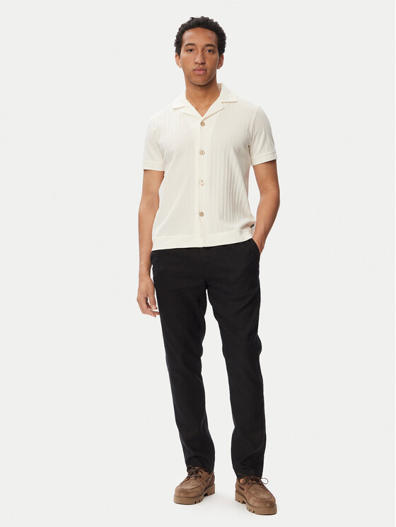 Tommy Hilfiger Tommy Hilfiger Чино панталони Harlem MW0MW42336 Черен Regular Fit