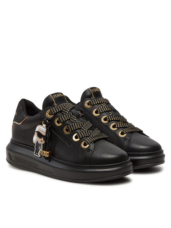 KARL LAGERFELD KARL LAGERFELD Snīkeri KL62574F Melns