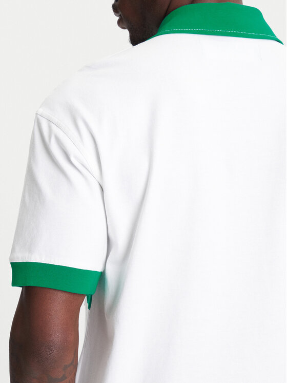 United Colors Of Benetton United Colors Of Benetton Polo 3MCYU301U Balts Regular Fit