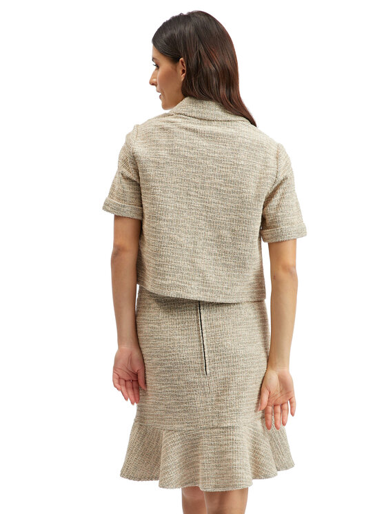 Orsay Orsay Bluzka 491037820000__42 Brązowy Regular Fit