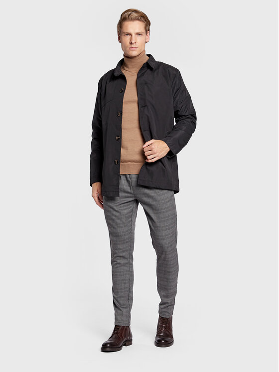 Pantaloni di tessuto MTR-GLEN Grigio Slim Fit