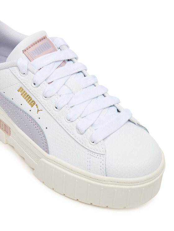 Puma Puma Laisvalaikio batai Mayze Lth Jr 384527 33 Balta