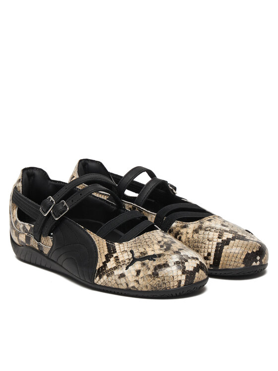 Puma Puma Μπαλαρίνες Speedcat Ballet Snake Wns 405326 01 Καφέ