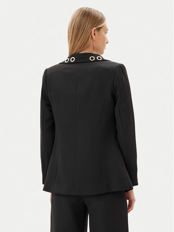 ARTIGLI ARTIGLI Marynarka ACGI000745 Czarny Regular Fit