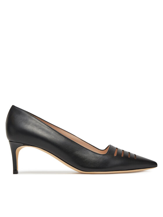 Pantofi cu toc subțire Pollini PA10145C0MPA200A Negru