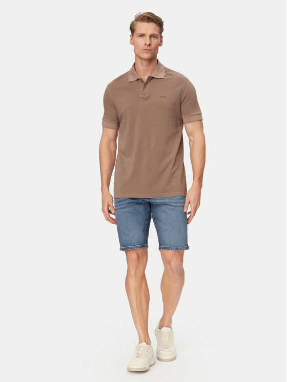 BOSS BOSS Jeans kratke hlače Re.Maine 50559891 Modra Regular Fit