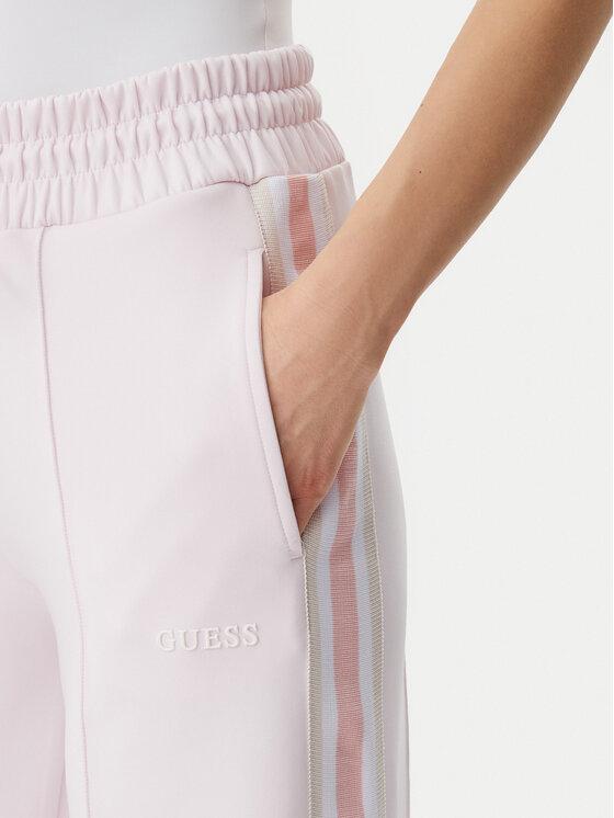 Guess Guess Donji dio trenerke V5GB12 KCRU2 Ružičasta Regular Fit