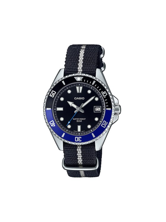 Casio Casio Годинник MDV-10C-1A2VEF Чорний