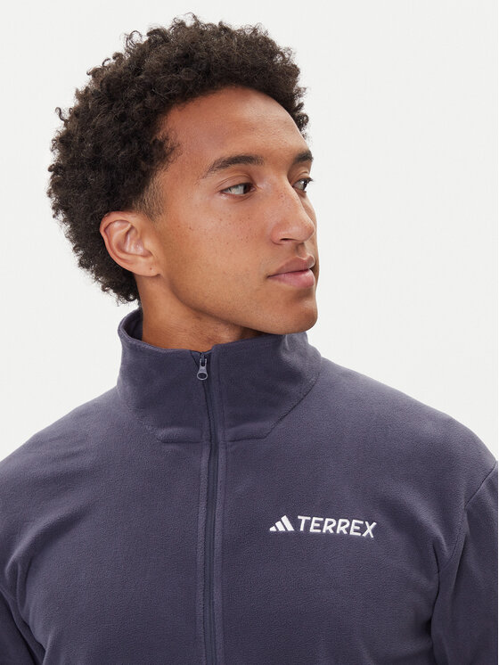 adidas adidas Fliso džemperis Multi Essentials JM3123 Tamsiai mėlyna Regular Fit