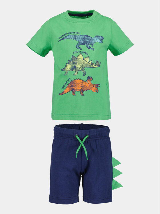 Completo T-shirt e pantaloncini Blue Seven