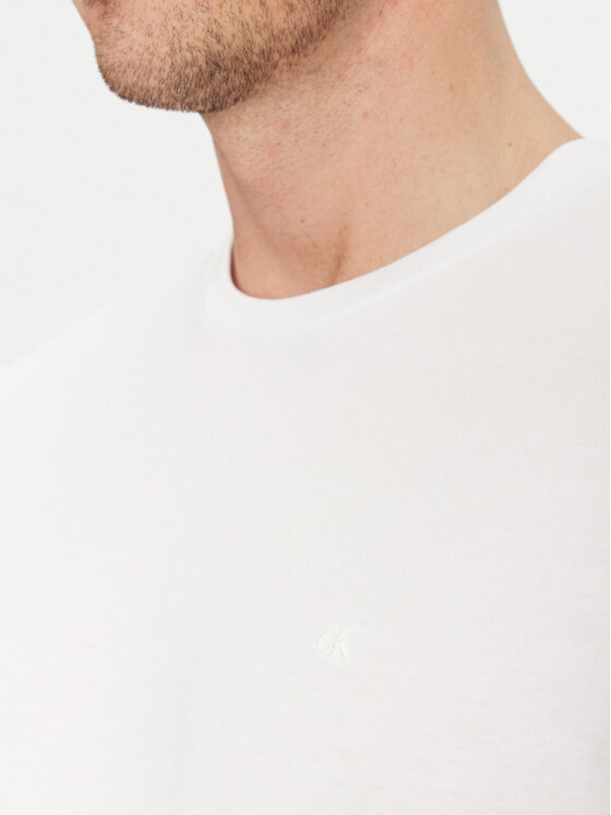 Calvin Klein Jeans Calvin Klein Jeans T-Shirt LV040HM265 Λευκό Regular Fit
