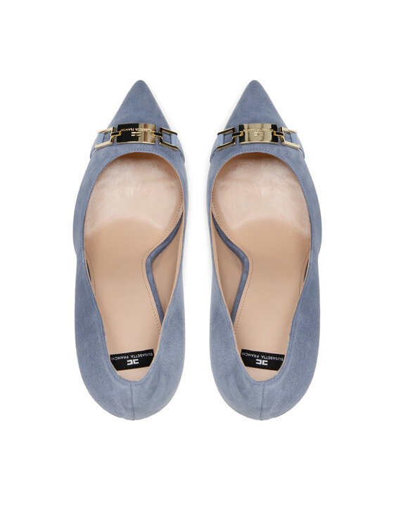 Elisabetta franchi scarpe blu top