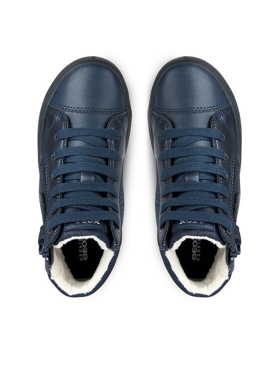 Geox Geox Sneakersy J Gisli Girl J364NB 0DHAJ C0673 S Tmavomodrá