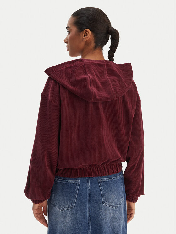 adidas adidas Jopa Essentials Chenile KE1119 Bordo rdeča Loose Fit