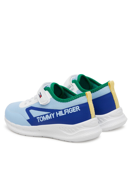 Tommy Hilfiger Tommy Hilfiger Sneakers Low Cut Lace-Up/Velcro Sneaker T1B9-33868-1756 S Albastru