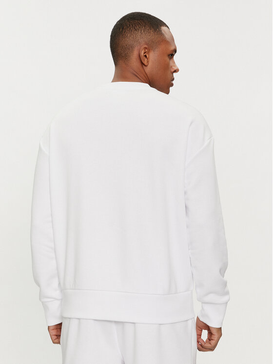 Calvin Klein Calvin Klein Суитшърт Nano Logo K10K112870 Бял Regular Fit