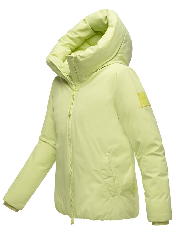 Navahoo Navahoo Kurtka zimowa Blütenlicht Zielony Regular Fit