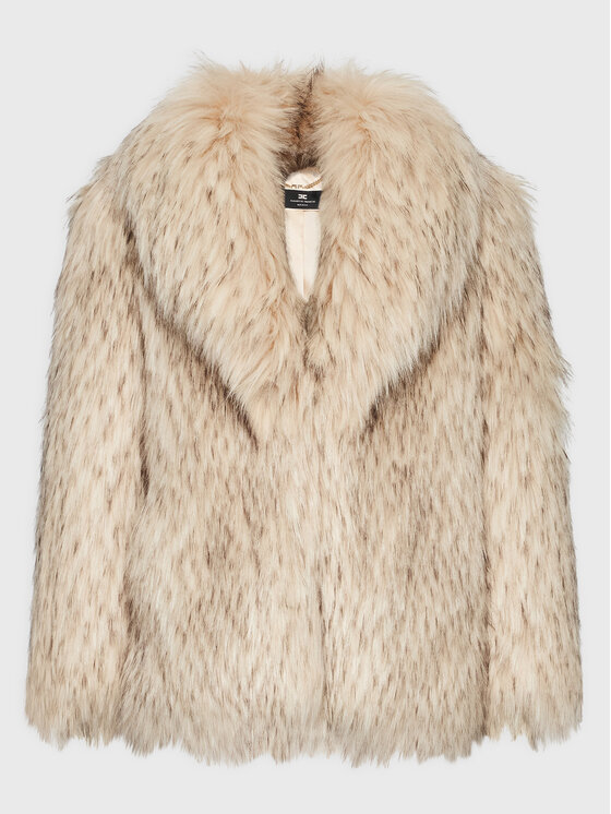 Elisabetta Franchi Elisabetta Franchi Szőrme CP-42A-26E2-V670 Bézs Regular Fit