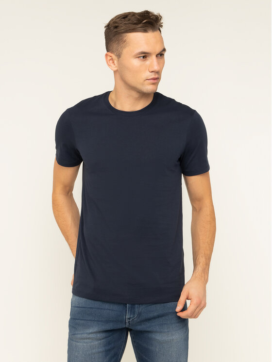 Armani Exchange Armani Exchange T-Shirt 8NZT74 ZJA5Z 1510 Granatowy Slim Fit