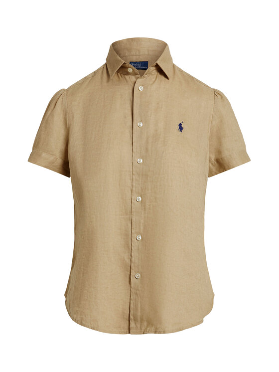 Polo Ralph Lauren Polo Ralph Lauren Marškiniai 211973366507 Smėlio Regular Fit