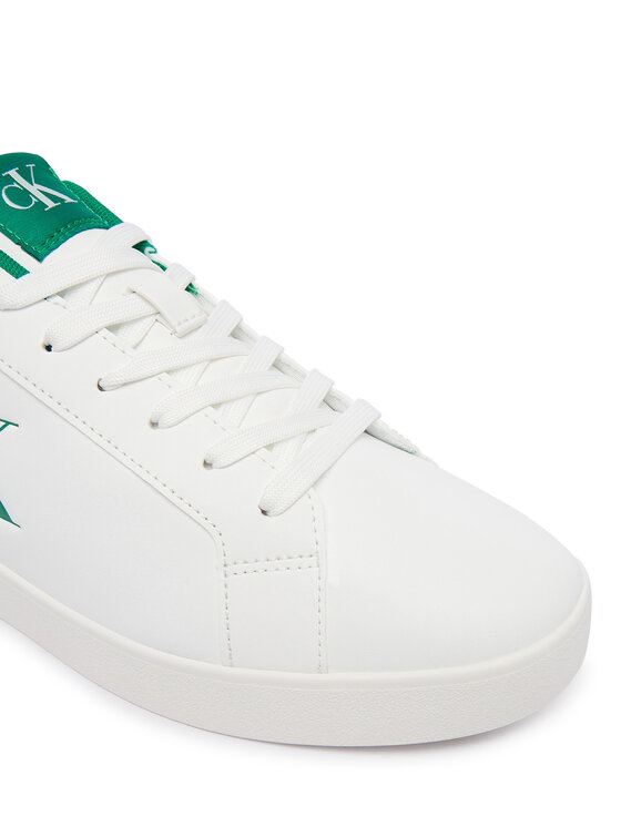 Calvin Klein Calvin Klein Sneakersy 3 Cupsole Derby Pu Smo HM0HM02458 Bílá