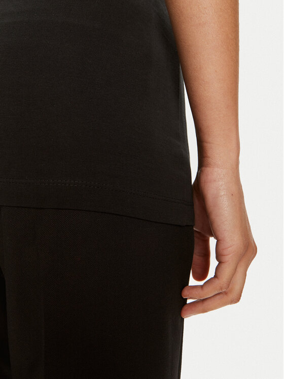 JDY JDY Top Ava 15259184 Črna Slim Fit