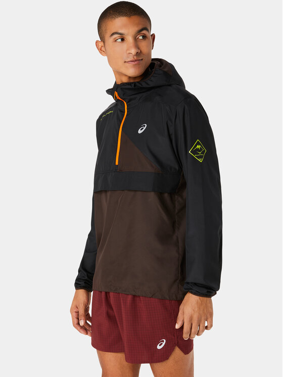 Asics Asics Laufjacke Fujittrail 2011C382 Braun Ahletic Fit