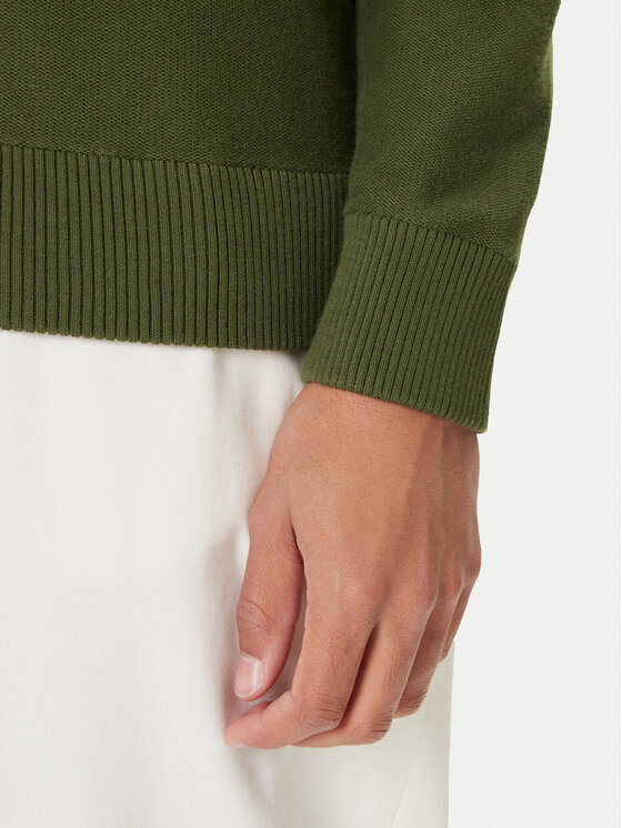 United Colors Of Benetton United Colors Of Benetton Пуловер 1V4KU10AF Зелен Regular Fit