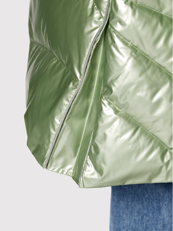 Diego M Diego M Giubbotto piumino 22IP-R267 Verde Regular Fit