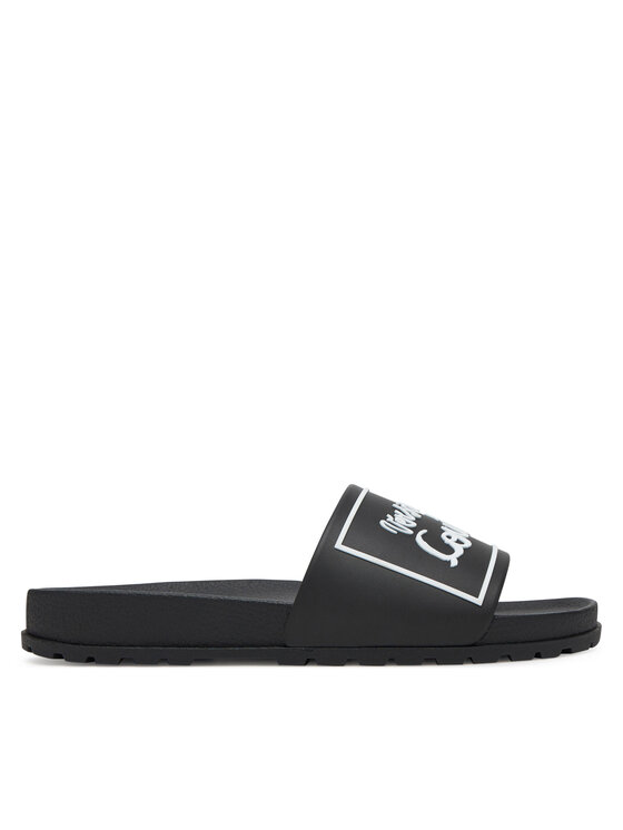 Şlapi Versace Jeans Couture 78VA3SQ2 Negru