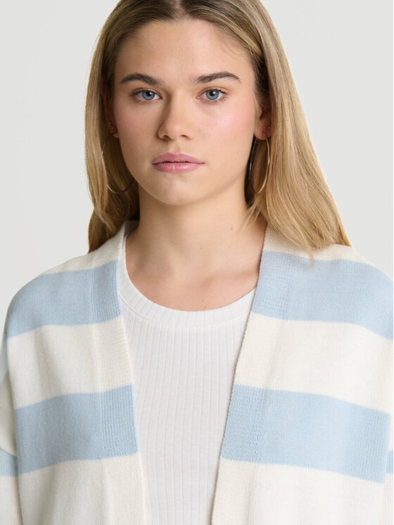 BIG STAR BIG STAR Kardigan MARILLA_400_160 Niebieski Comfort Fit