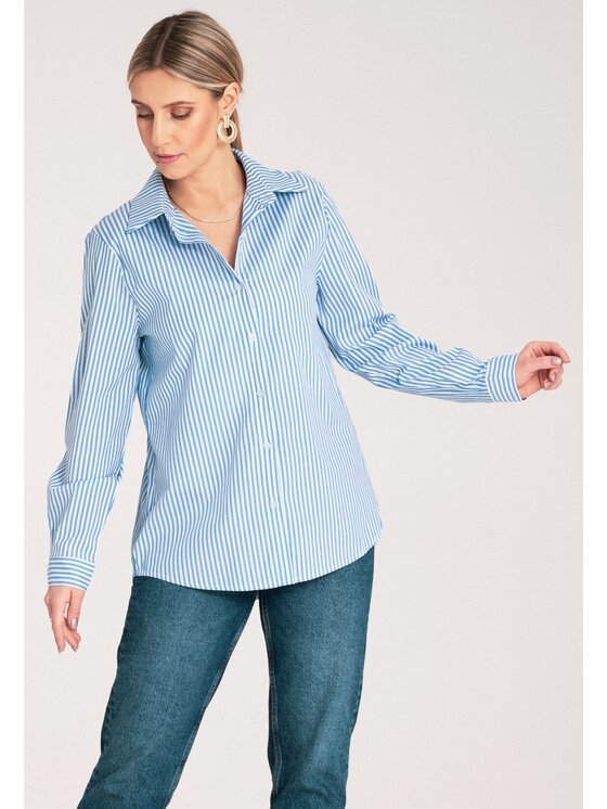 FIGL FIGL Camicia M1174 Blu Regular Fit